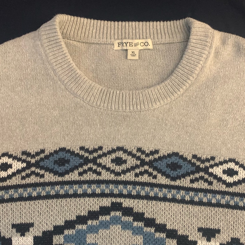 Frye And Co Cotton/Acrylic Sweater